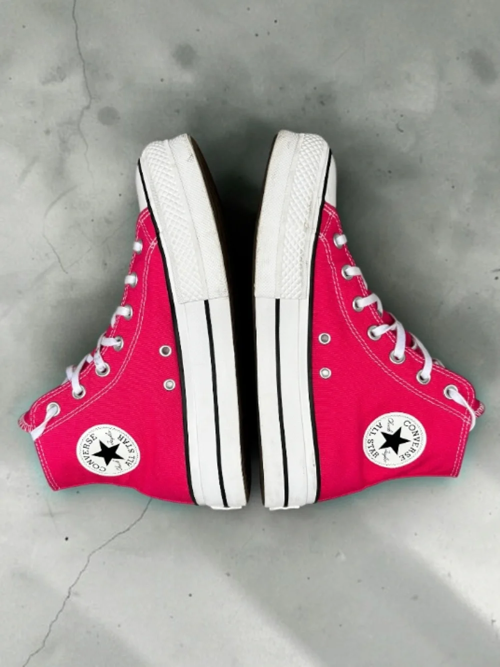 Converse Chuck Taylor All Star Lift Platform High Cerise Pink Women’s 8.5